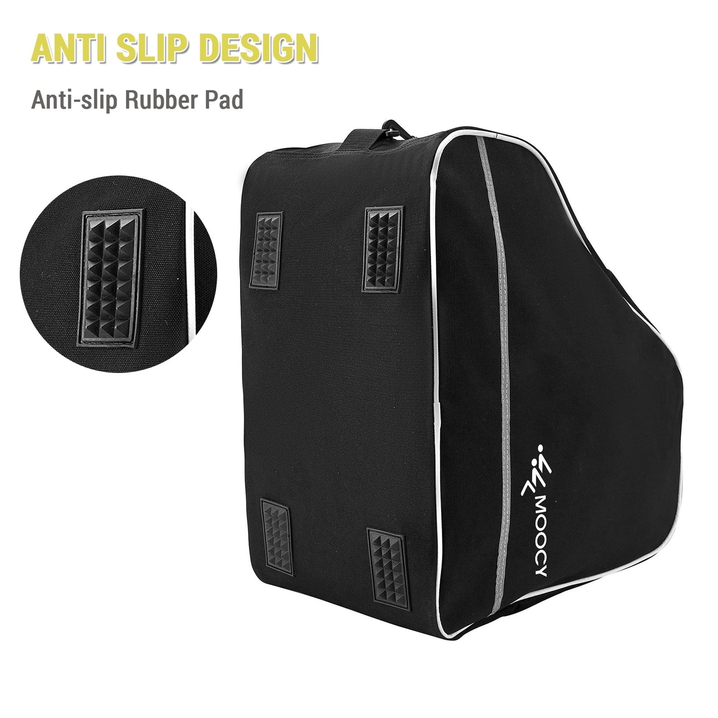 Ski Boot Bag -Ski Boots Snowboard Boots Bag Waterproof Travel Boot Bag for Ski Helmets, Goggles, Gloves, Ski Apparel & Boot Storage