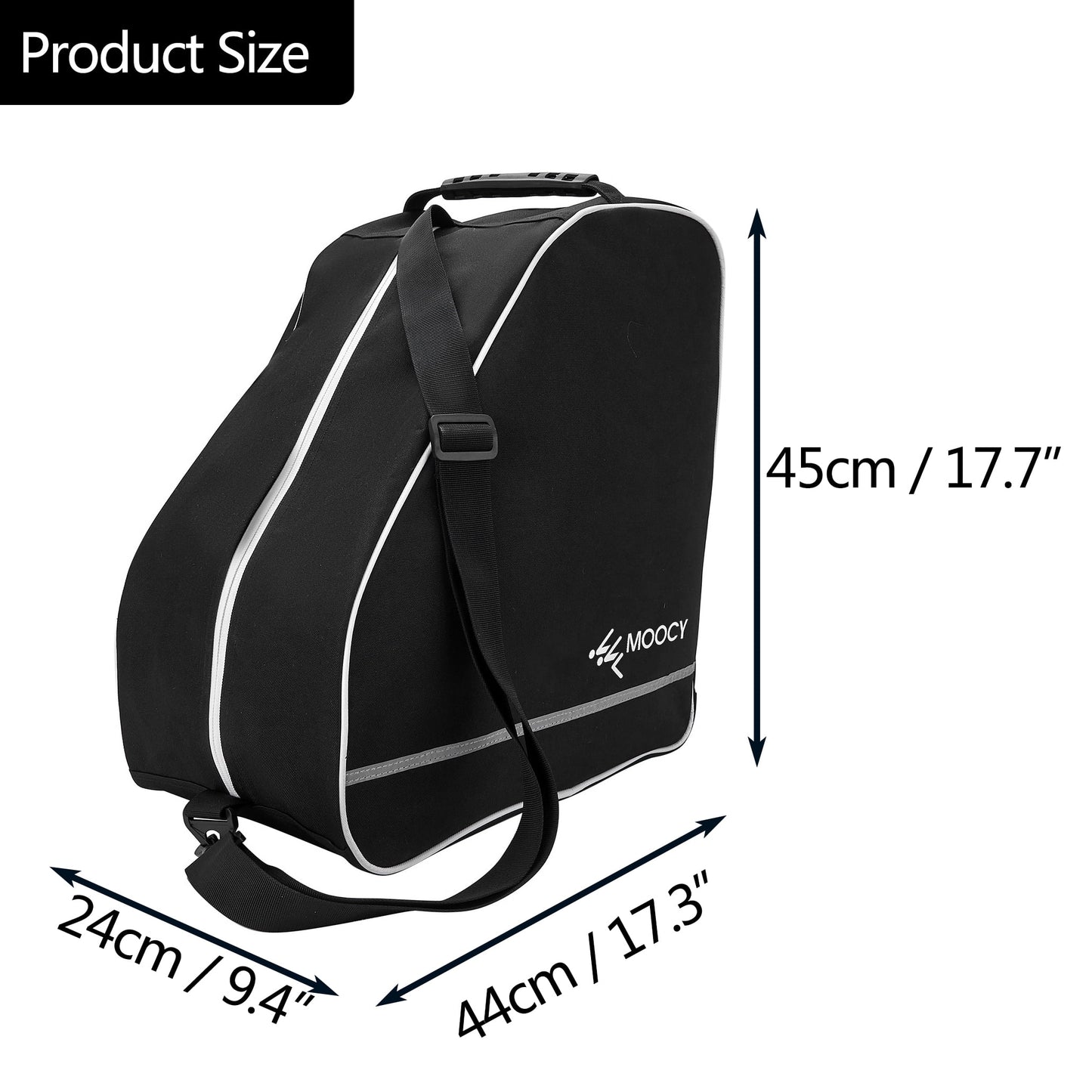 Ski Boot Bag -Ski Boots Snowboard Boots Bag Waterproof Travel Boot Bag for Ski Helmets, Goggles, Gloves, Ski Apparel & Boot Storage