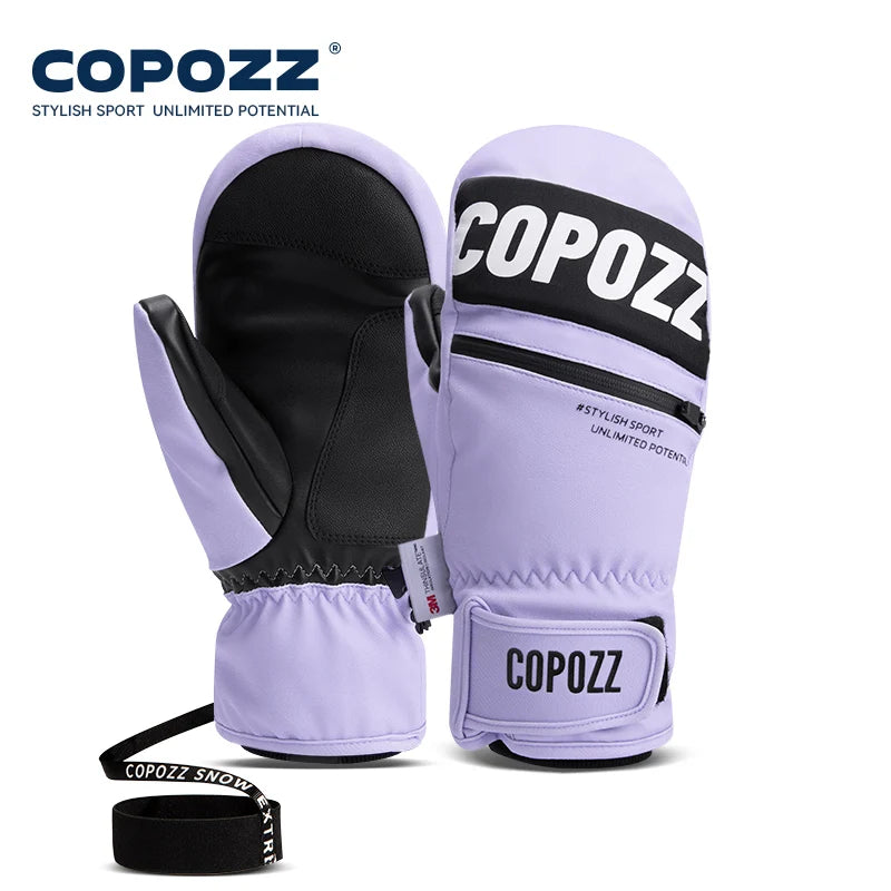 Upgrade Thicken Ski Gloves Winter Men Women 3M Thinsulate Thermal Snowboard Gloves Waterproof Warm Mittens Ski Gloves
