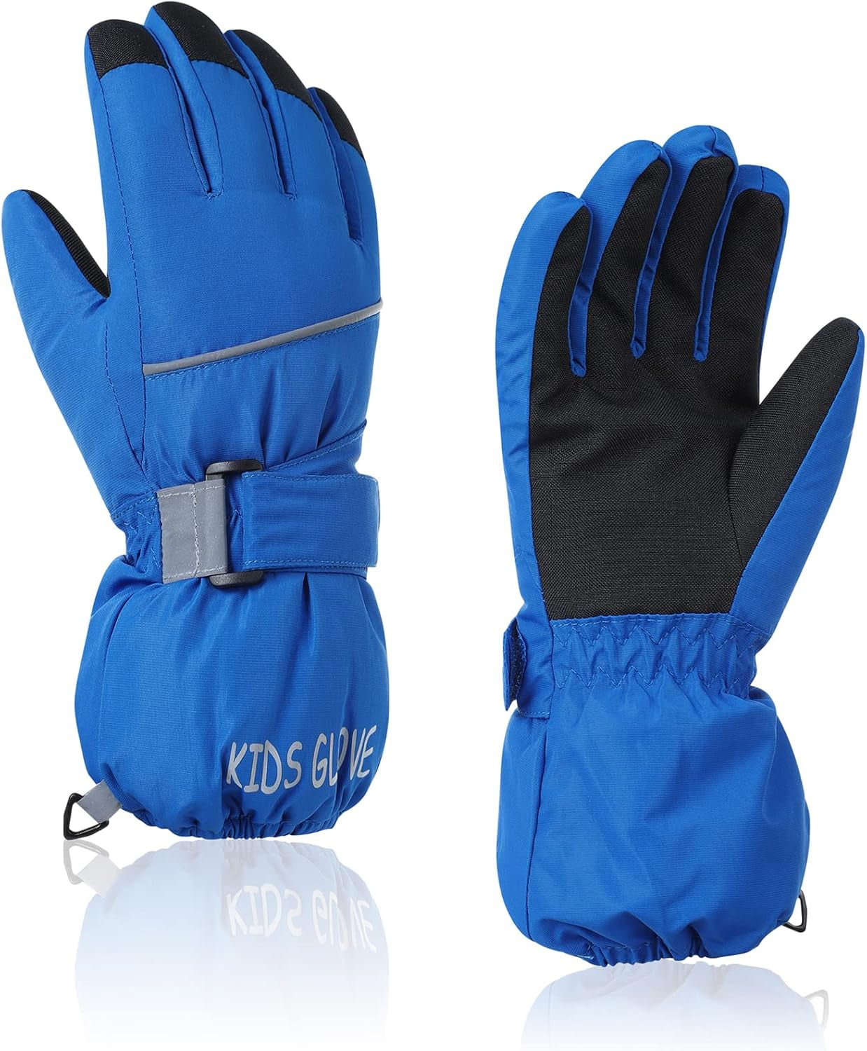Kids Waterproof Warm Winter Ski Gloves for Boys & Girls - Sport Mittens
