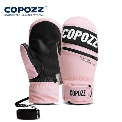 Upgrade Thicken Ski Gloves Winter Men Women 3M Thinsulate Thermal Snowboard Gloves Waterproof Warm Mittens Ski Gloves