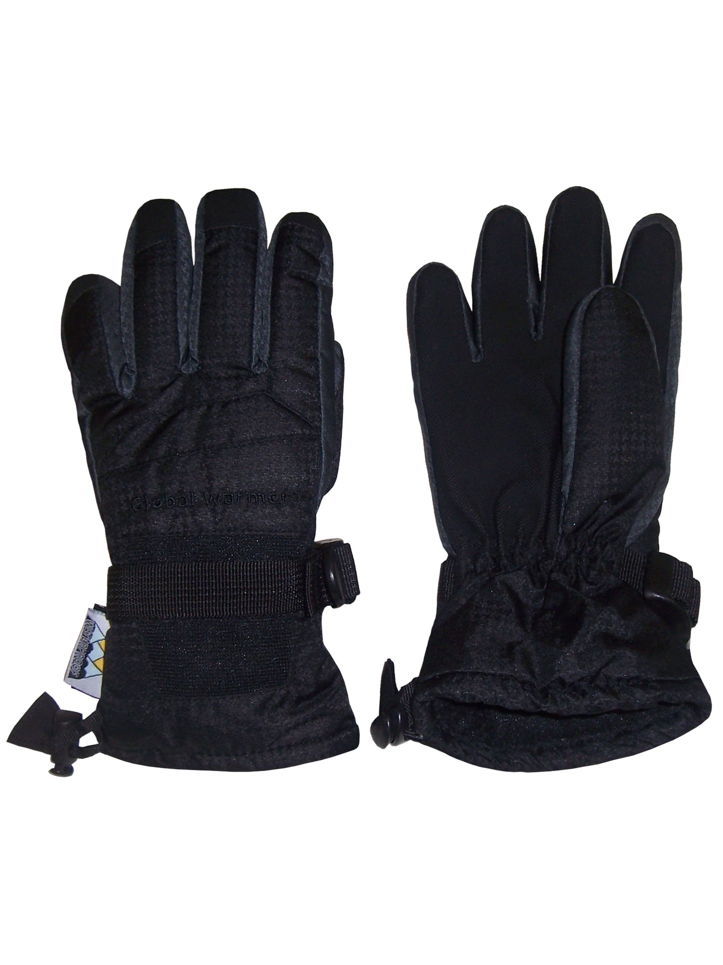Womens Waterproof Thinsulate Insulated Winter Ski Snow Gloves - Female Adults Black