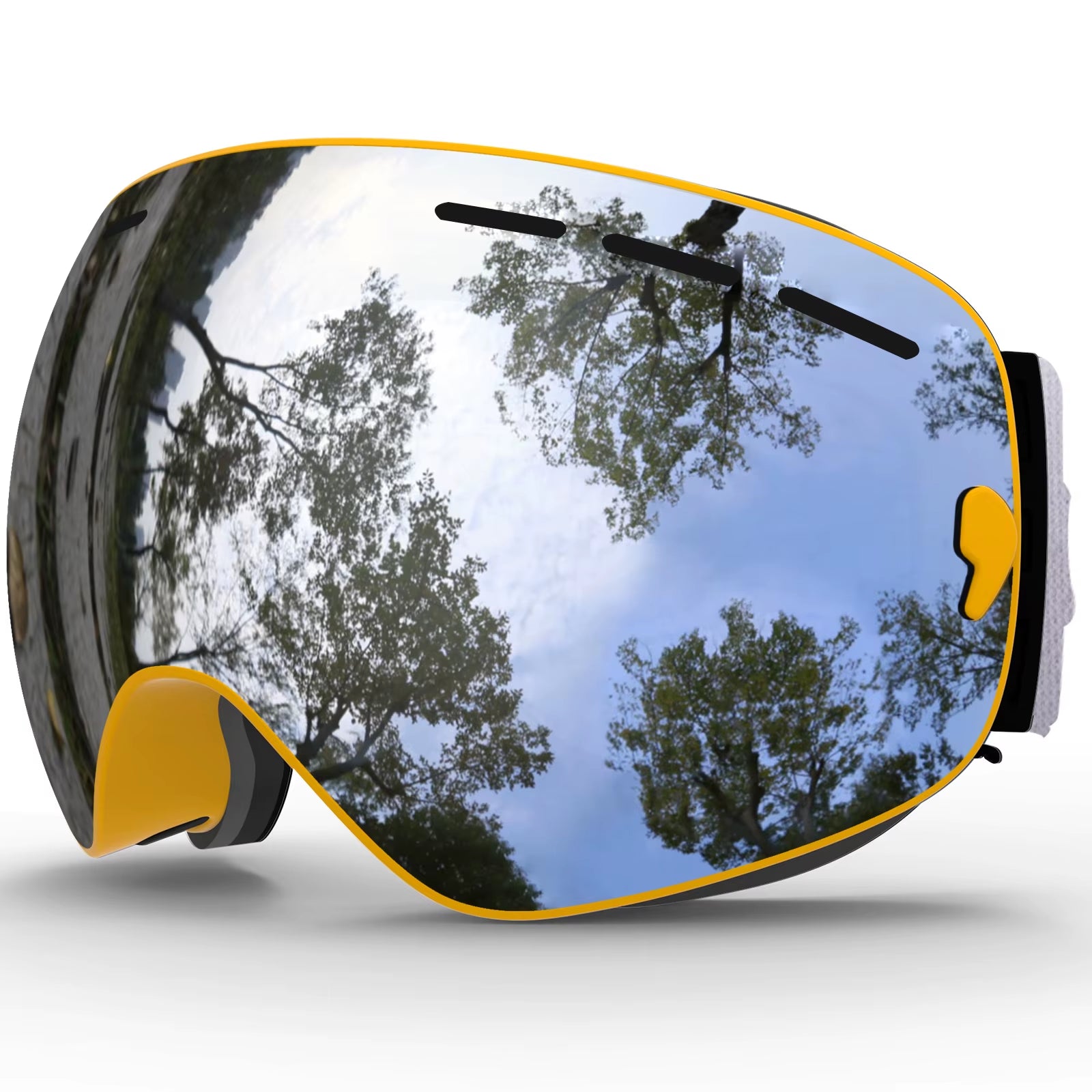 Ski Goggles,Winter Snow Sports Goggles with Anti-Fog UV Protection for Men Women Youth Interchangeable Lens - Premium Goggles