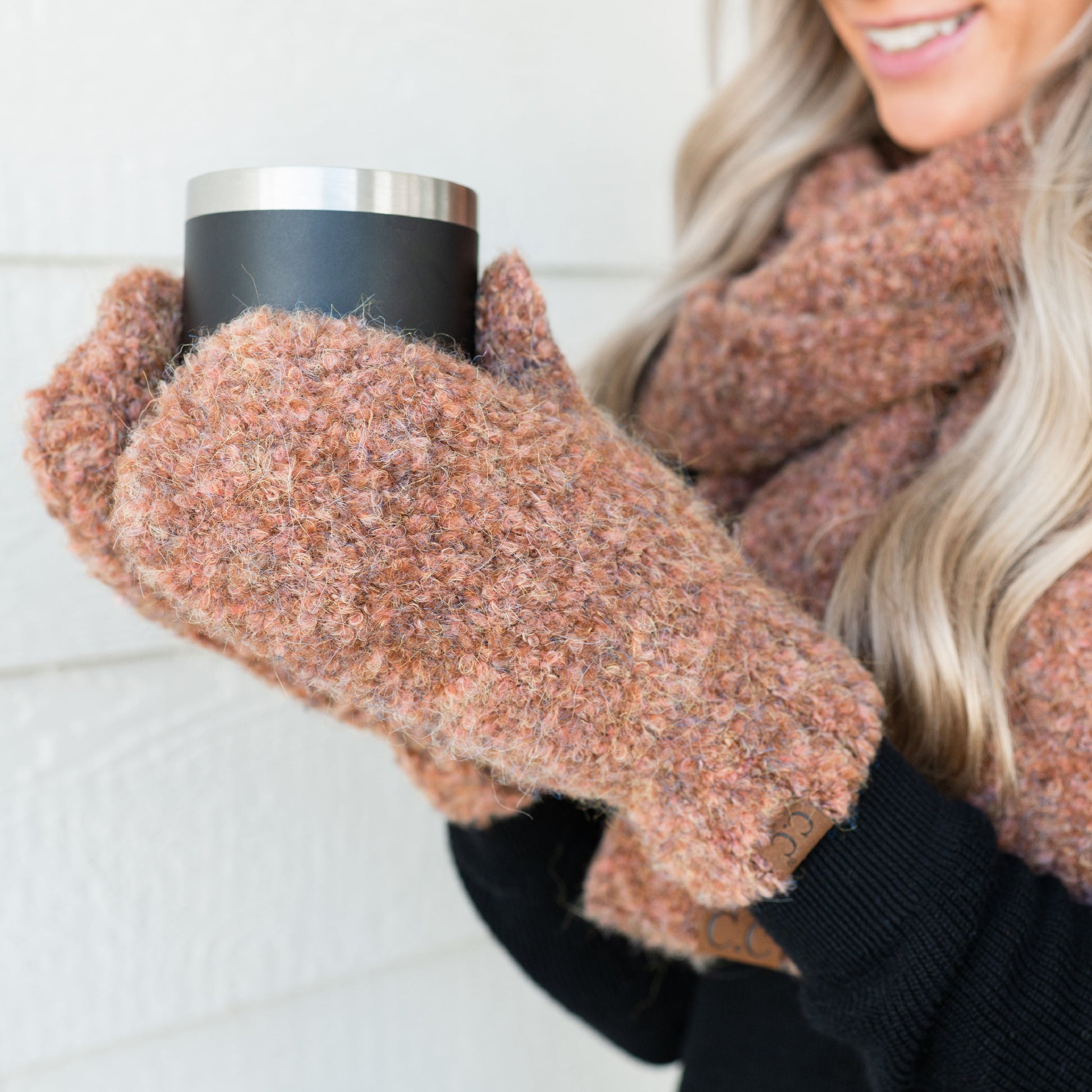 CC Oh so Soft Boucle Mittens