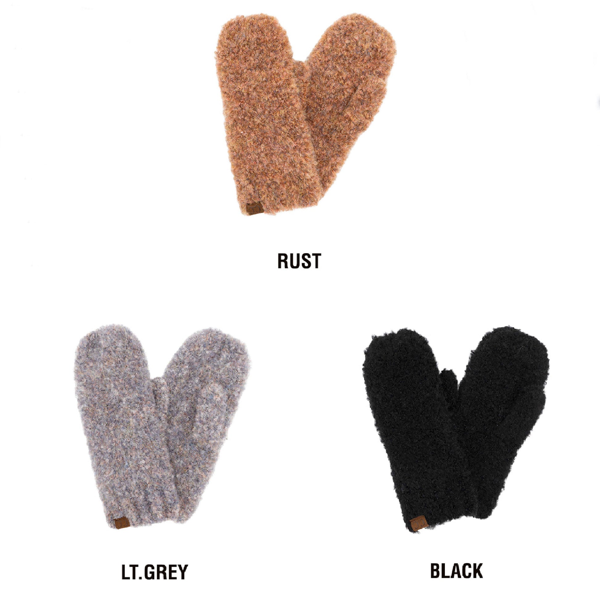 CC Oh so Soft Boucle Mittens