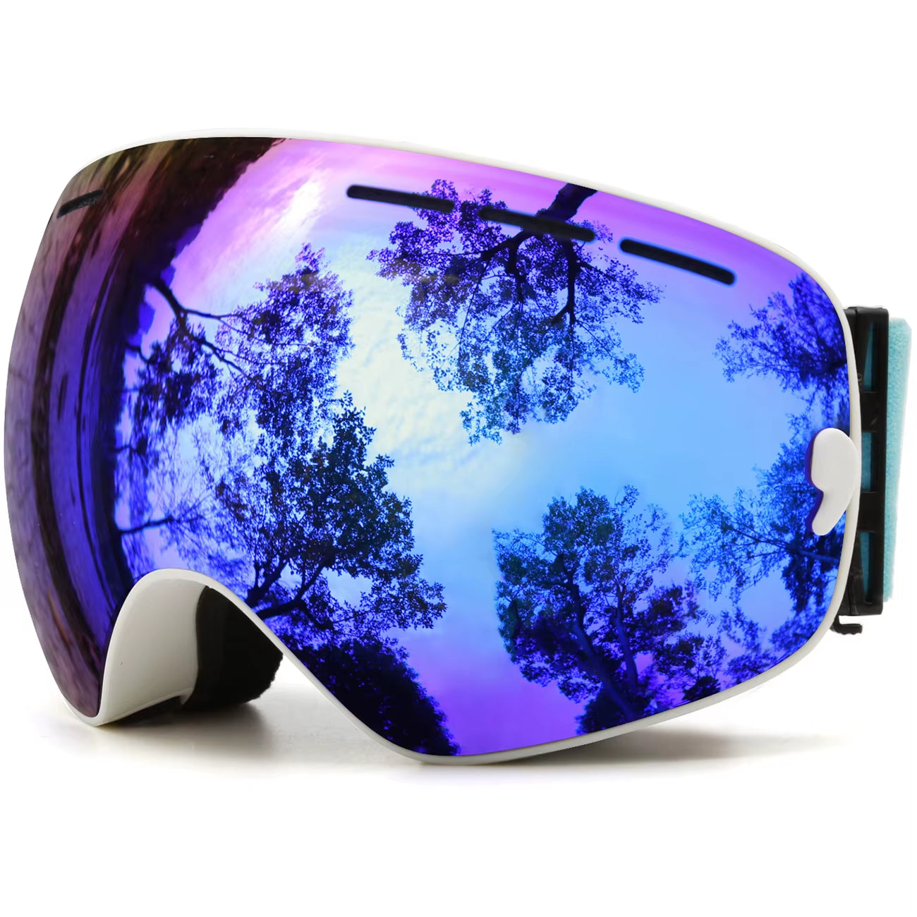 Ski Goggles,Winter Snow Sports Goggles with Anti-Fog UV Protection for Men Women Youth Interchangeable Lens - Premium Goggles