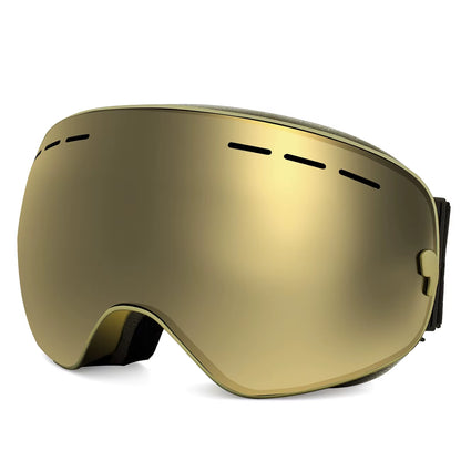 Ski Goggles,Winter Snow Sports Goggles with Anti-Fog UV Protection for Men Women Youth Interchangeable Lens - Premium Goggles